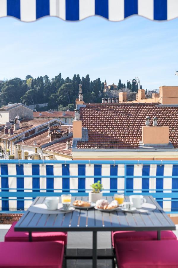5 Papon - Dernier Etage - Terrasse A Ciel Ouvert - Garibaldi Nice Eksteriør billede